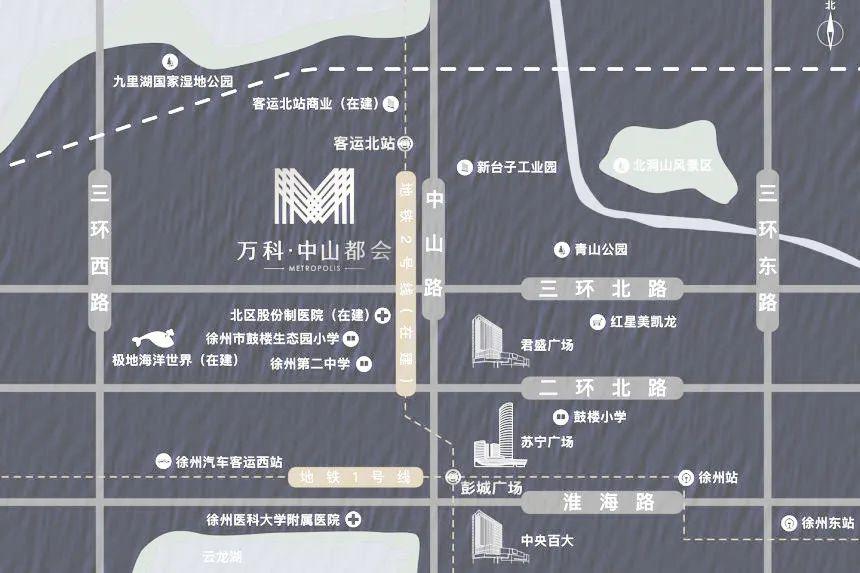 徐州鼓楼区新房万科中山都会社区规划有优势吗?